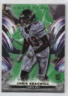 2024 Topps Inception Green Chris Braswell #196 Rookie RC 3hd