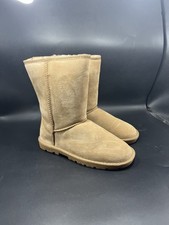 Lamo Alaska CM346 Chestnut Women  s Suede Boot Sz 7