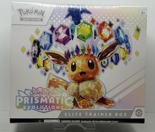 pokemon trading card game prismatic evolutions elite SCARLET & VIOLET: PRISMATIC EVOLUTIONS ELITE TRAINER BOX