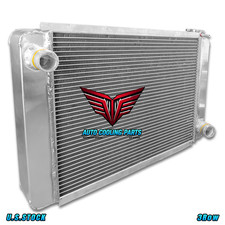 209657 Universal Aluminum Cooling Radiator Fit Gm Chevy Low Profile 26 X 16