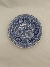 Vintage Spode Commemorative Plate  To Celebrate The Millennium  10 1/4" Blue