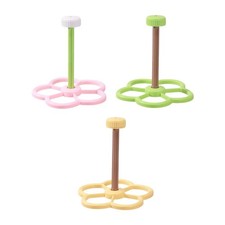 Bird Perch Toy Rotating Windmill Entertainment Cage Decor Easy Installation