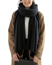 Womens Winter Scarf Long Soft Chunky Scarves Warm Blanket Oversized Shawl Wra...
