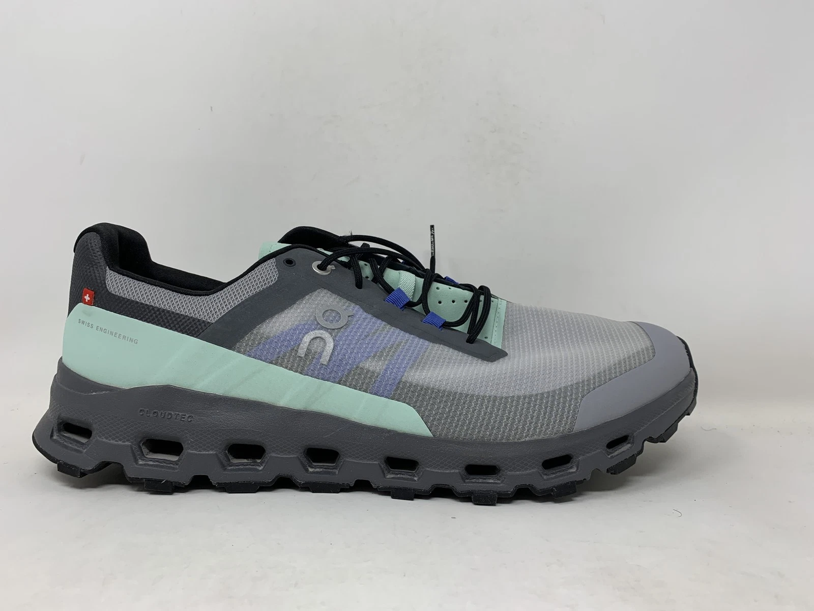 Men's On Cloudvista, Alloy/Black, 12 D Medium US