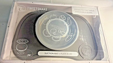 Twistshake Click Mat Tischset und Versiegelt Kinder Teller mit PP Grau NEU & OVP