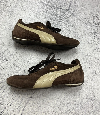 Puma Speedcat Brown Vintage 90 s Sneakers Y2K Hype Japanese Avant Garde US 7