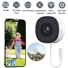 Wansview Window Cam Indoor Security Camera WiFi Night Vision Motion Detection