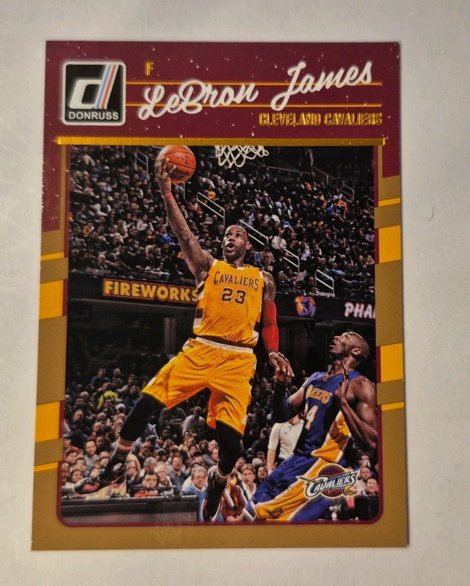 2016-17 Panini Donruss Optic - LeBron James, Kobe Bryant #15