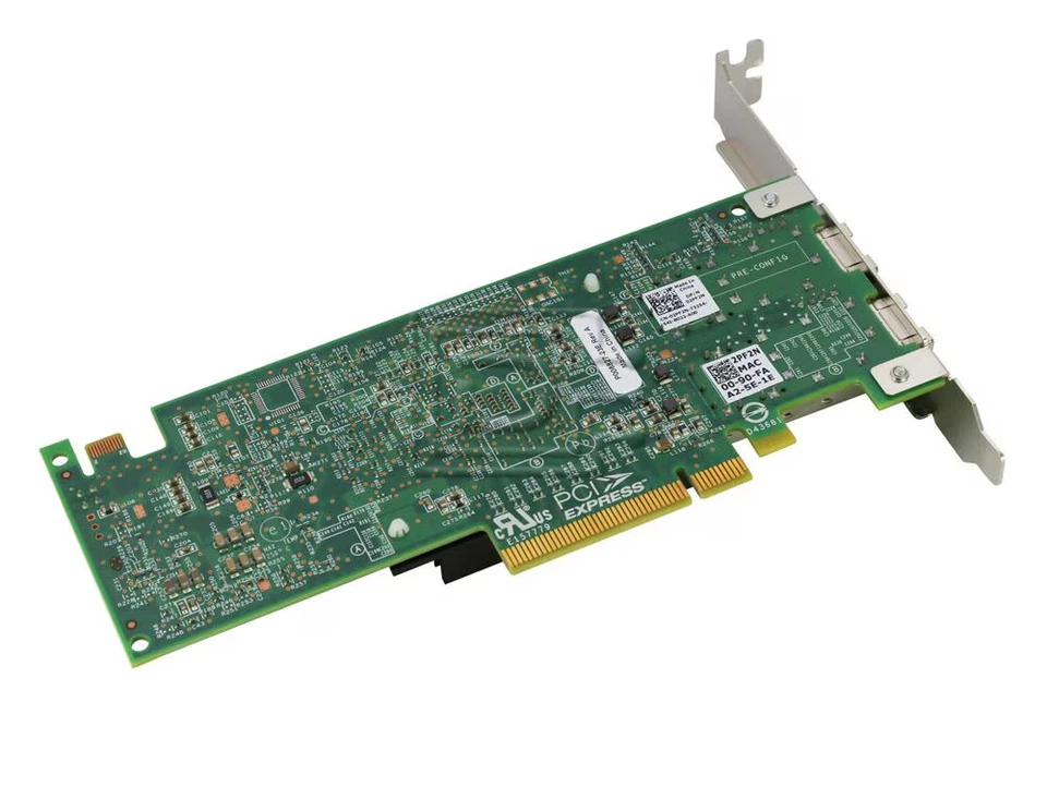Dell 2PF2N Dual Port 10GB SFP+ PCI-E 3.0 x8 Low Profile Network Adapter Card - Image 4 of 4