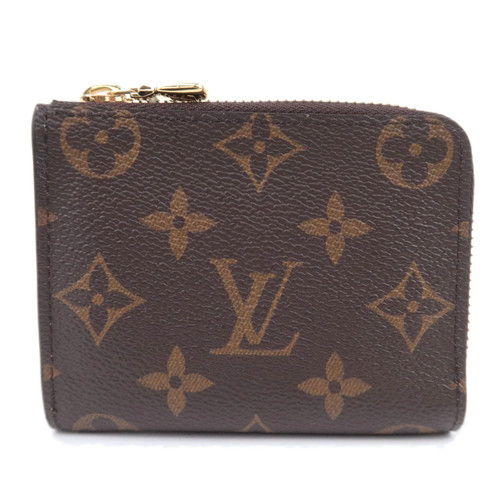 Louis Vuitton Monogram Portefeuille Noa Compact Wallet Armagnac M83476 Authentic