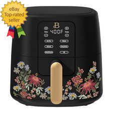 6 Qt Air Fryer with Turbocrisp Technology Evergood Ceramic Nonstick Coating