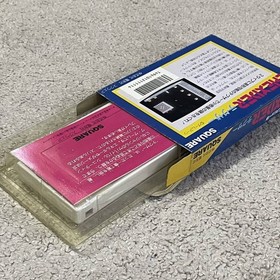 Thexder Unused Game W/Box Manual Famicom FC Rare Retro Very Good NTSC-J Japan JP