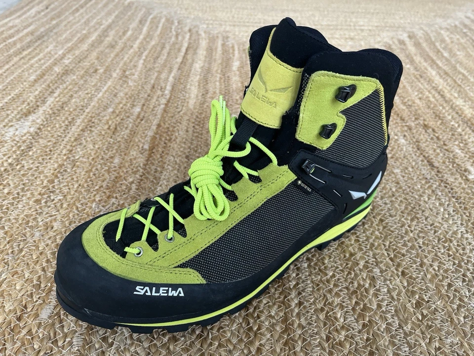 Salewa Crow GTX Herren Bergsteigerschuh, Cactus-Schwarz, EU 46,5 (nur links)