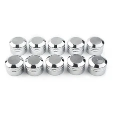10pcs Inner 11mm Schrauben Motor Bolt Topper Caps Cover For Harley Chrome
