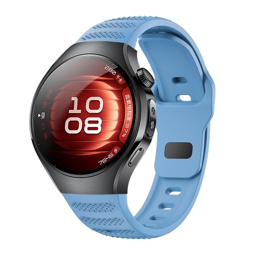 Für Huawei Watch 5 42mm / 46mm Punktmuster Design Schnalle Silikon Arm Band - Bild 7 von 12