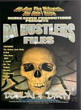 8.5x11 OG Rap Promo Ad Poster Da Hustlers Files Kansas City KS Yella Bone B-Rich