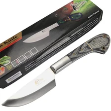 Stainless Steel 9"" Chef's Knife Ultra Sharp Premium Kitchen Chef Knives Black N