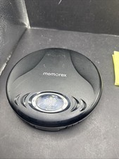 MEMOREX MD6451BLK ANTI-SKIP PERSONAL PORTABLE CD PLAYER TESTED  WORKS