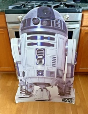 1993 Life size R2D2 store display cardboard cutout standup Star Wars standee