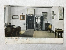 O1225 Vintage Postcard US Bureau of Engraving and Printing vault