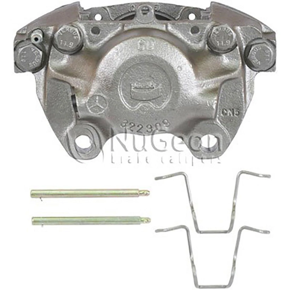 Pinças de freio dianteiro e pastilhas de freio para Mercedes-Benz 500SEC 5.0L 1984 1985 - Imagem 3 de 4