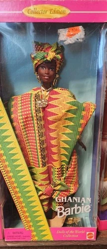 Ghanian~DOW Collection ~1996 Mattel# 15303~Vintage