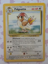 Pokemon Pidgeotto 22/102 Rare Base Set on eBay