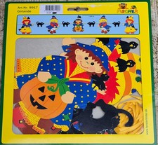 Fischer Fensterbilder Girlande Länge 1,90 m Halloween Hexen Kinderzimmer Neu OVP