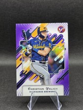 2025 Topps Pristine - Christian Yelich #123 Purple Refractor /99