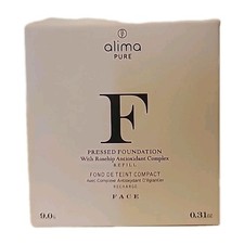 ALIMA PURE PRESS FOUNDATION  ROSEHIP ANTIOXIDANT REFILL TEAK  9.0g