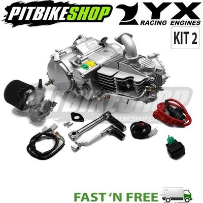YX160 Pit Bike Motor 4-Takt Mini Race Schwungrad 1P60FMK 160cc VM26 Elektrik