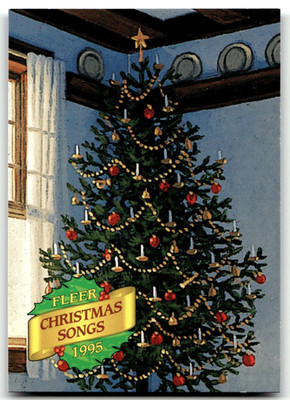 1995 Fleer Christmas - Christmas Songs Card #1 O Christmas Tree