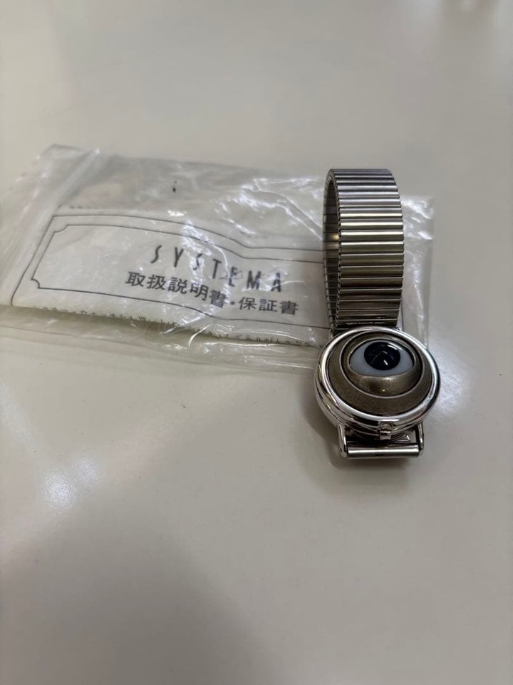 Systema Eyeball Cover Watch Silver Stainless Steel From Japan | eBay UK
