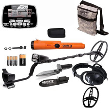 Garrett A.T. Pro Metal Detector with Pro-Pointer A.T. Pinpointer - Waterproof 