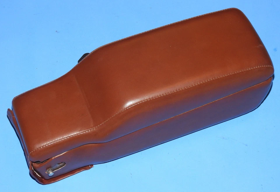 Cadillac Deville Fleetwood Allante 1991-93 OEM reposabrazos central tapa - marrón Foto 2 de 4