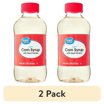 Light Corn Syrup 16 fl oz Twin Pack Pure Sweetener Gluten-Free