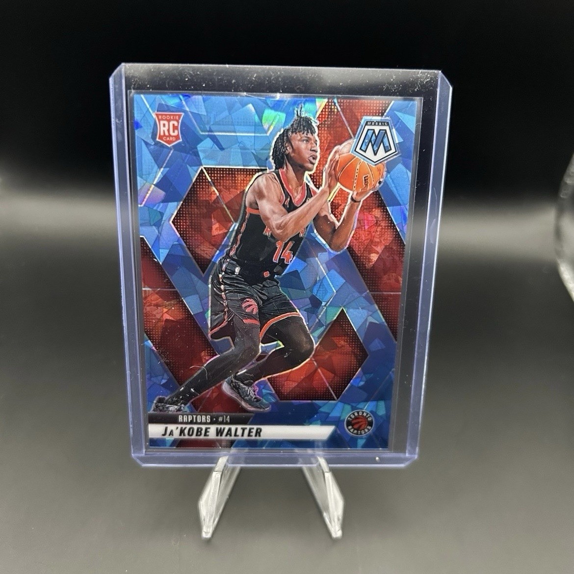 2024-25 Panini Mosaic - Rookies Ja'Kobe Walter #234 Ice Mosaic Prizm /125 (RC)
