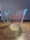 Vintage 2 Cup Red Anchor Hocking #498 Ovenproof Oven Basics Measuring Cup USA — photo 4