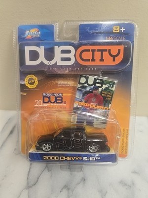 JADA DUB CITY 2000 CHEVY S-10 BLACK 1:64 I8 | eBay