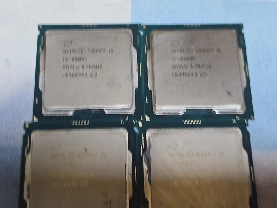 Cp-15. Intel Core i5-9600K 6-Core Processor (SRG11) Lot Of 4 - Image 2 of 4