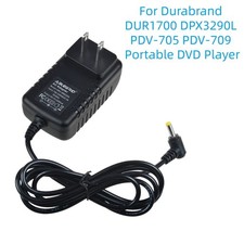 9V AC Adapter for Durabrand DUR1700 DPX3290L PDV-705 PDV-709 Portable DVD Player
