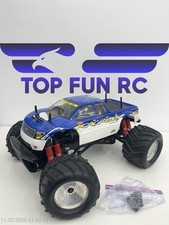 Vintage Kyosho 1/8 GP RC GIGA CRUSHER 3 Velocità 4WD (GKr28 MOTORE X 2)