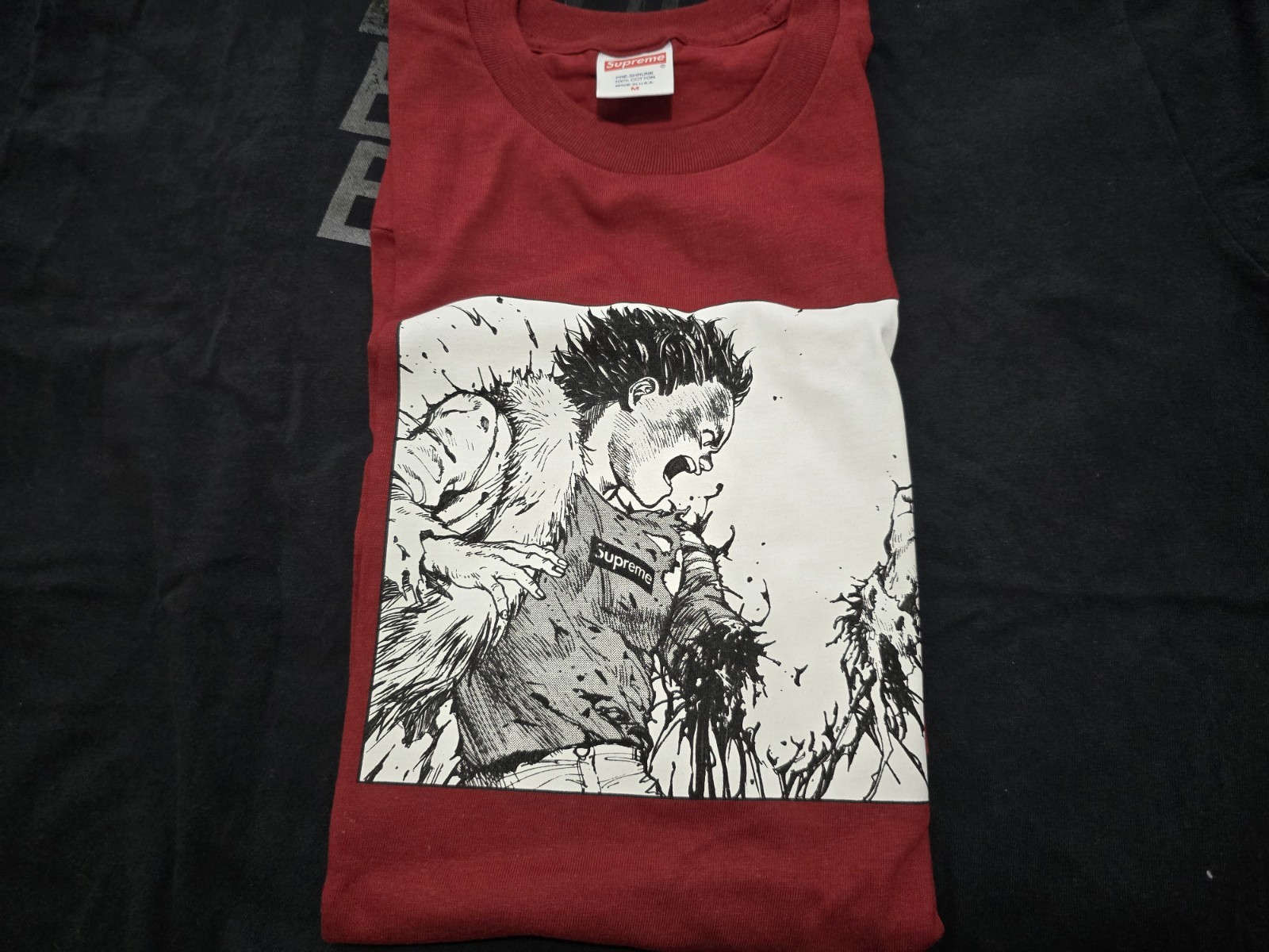 2017 FW17 SUPREME AKIRA ARM TEE SHIRT Medium Red image 6