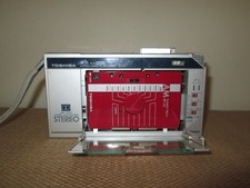 Vtg TOSHIBA KT-R2 Stereo Cassette Recorder Made In Japan FOR PARTS OR REPAIR 