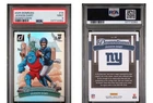 2025 Panini Donruss Jaxson Dart Downtown! #14 PSA 9 Rookie Card