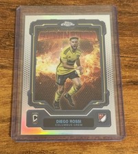 2025 Topps Chrome MLS Diego Rossi Columbus Crew Elimination