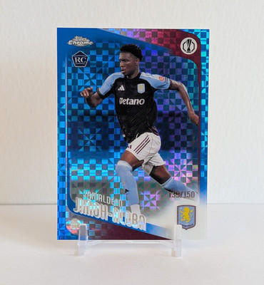 Jamaldeen Jimoh-Aloba Topps Chrome UEFA Europa League  #8 RC /150 Aston Villa