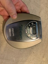 Philips Magnavox X-treme 25 ESP3 CD Player Silver Dynamic Bass Boost AZ7783/17