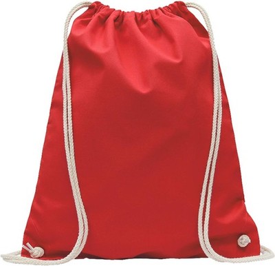 ELES VIDA Baumwoll Turnbeutel 1 Stück 38 x 42 cm Sportbeutel - Rucksack 