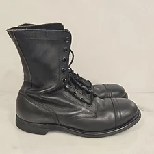 VTG Biltrite Military Leather Combat Boots ANSI Z41-1991/75 Steel Toe Men's 10R